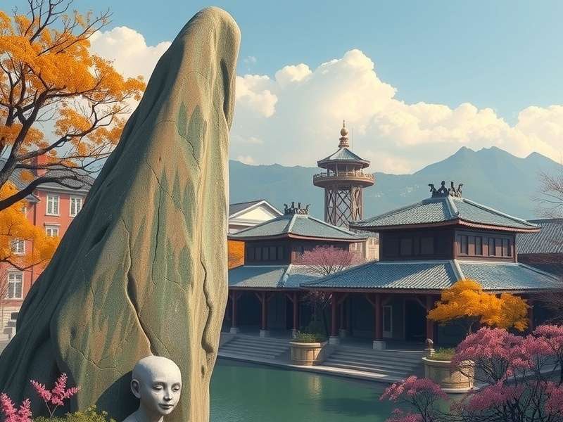 鄂州中学文化墙项目